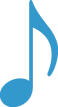 A Blue Eighth Note.